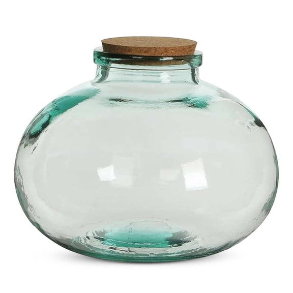 Couronne Company Large Glass Bean Jar, G5054, 270 Ounce Capacity