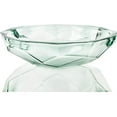 thumbnail image 1 of Couronne Co. Recycled Glass Bowl - Clear Fresh Fruit, Snack, Dessert, Party Serving Bowl - 13 1/2 inches, 1 of 7