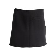 Courrèges Logo Mini Skirt – Black (Women's)