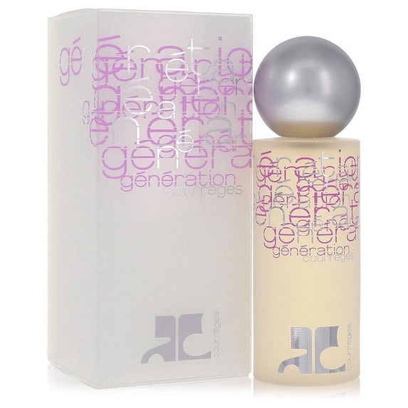 Courreges Generation by Courreges Eau De Toilette Spray 3.4 oz Pack of 2