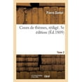 thumbnail image 1 of Cours de ThÃ¨mes, RÃ©digÃ©. 5e Ãdition, (Paperback), 1 of 1