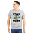 thumbnail image 1 of Course Legend Trophy Golfer Golfing Plus Size Crewneck Graphic Tee Shirt Brisco Brands 3X, 1 of 5
