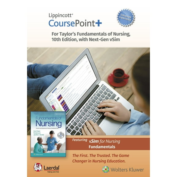 Coursepoint+ Lippincott Coursepoint+ Enhanced for Taylor's Fundamentals of Nursing, (Hardcover)