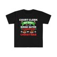 thumbnail image 1 of Court Clerk  by day Binge Eater by Christmas Unisex T-shirt S-3XL, 1 of 2