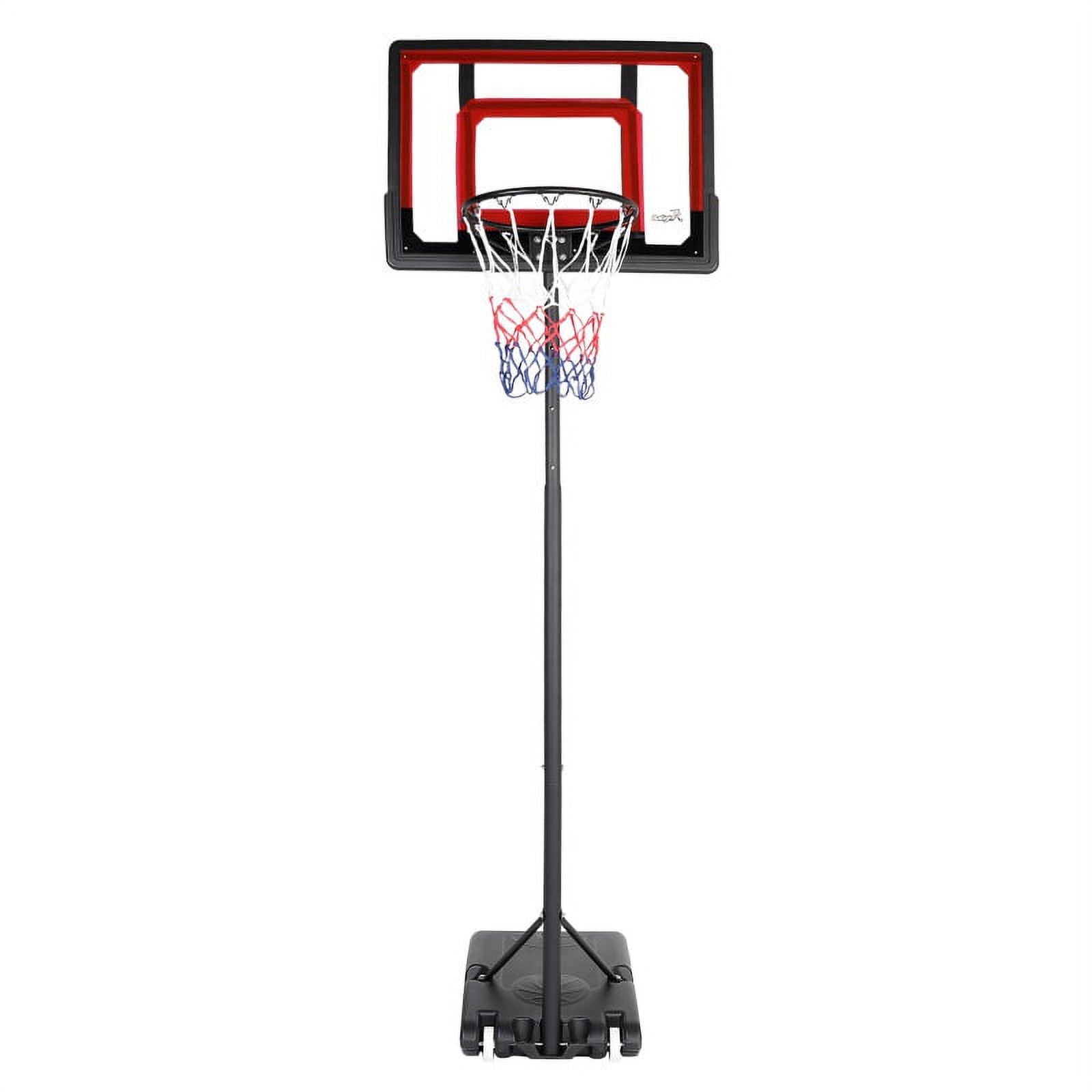Court Height Adjustable Portable Basketball System for kids, 33 Inch