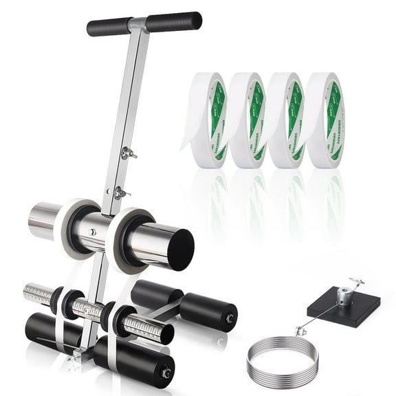 SWANSOFT Line Striping Machine, Floor Tape Applicator for Parking Lot, Court, Driveway, or Road Marking