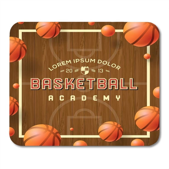 Court Madness Basketball Academy Announcements Games Leagues Camps and More March Ball Mousepad Mouse Pad Mouse Mat 9x10 inch