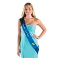 thumbnail image 1 of Court Prom Sash Blue - Apparel Accessories - 1 Piece, 1 of 1