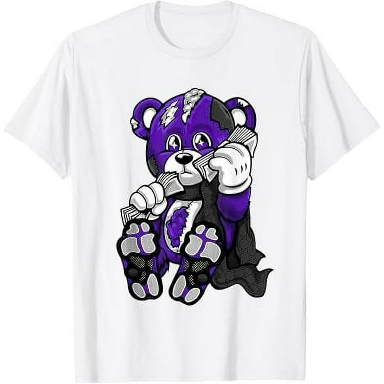 Court Purple 13s Tee Heartbreak Money 13 Retro Court Purple T Shirt
