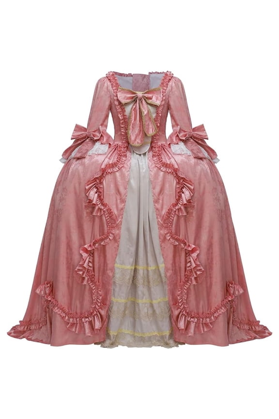 Court Rococo Baroque Ball Dresses 18th Century Georgian Era Costumes Dress Victorian Ball Gown