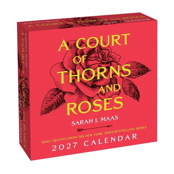 A Court of Thorns and Roses 2027 Day-To-Day Calendar, (Paperback)