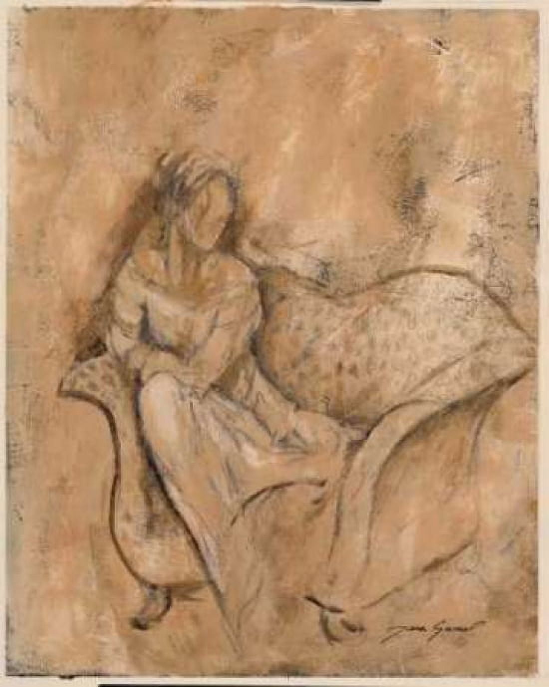 Courtesan I Canvas Art - Tara Gamel (20 x 24)