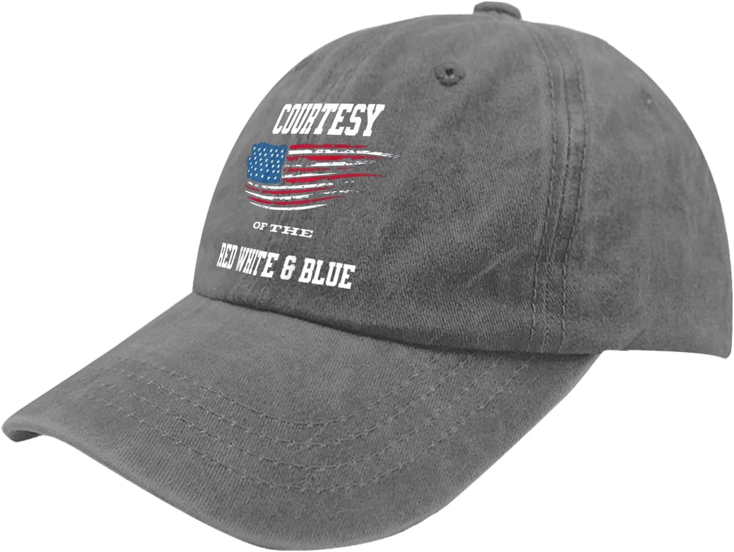 Courtesy Of The Red White And Blue Hat Trump 2024 Hats For Men Cowboy ...