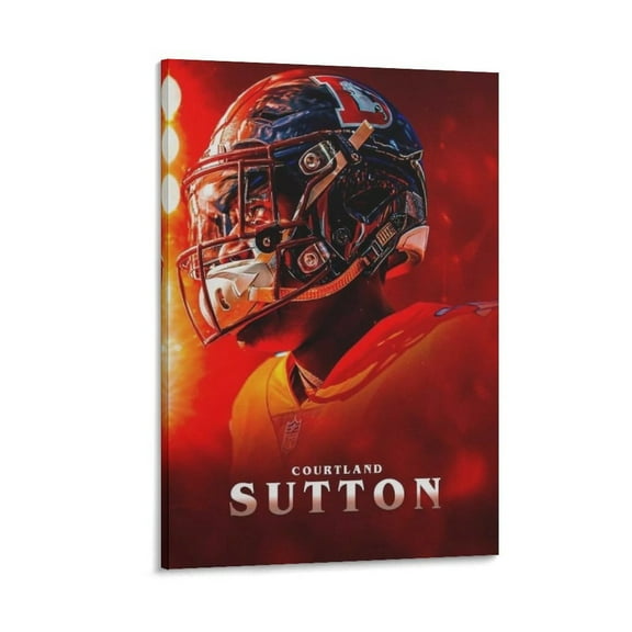 Courtland Sutton Canvas Poster Canvas Art Poster and Wall Art Picture Print Modern Family bedroom Decor Posters 16x24inch(40x60cm)