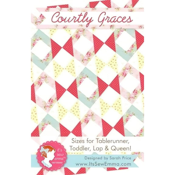 Courtly Graces Quilt Pattern by It's Sew Emma