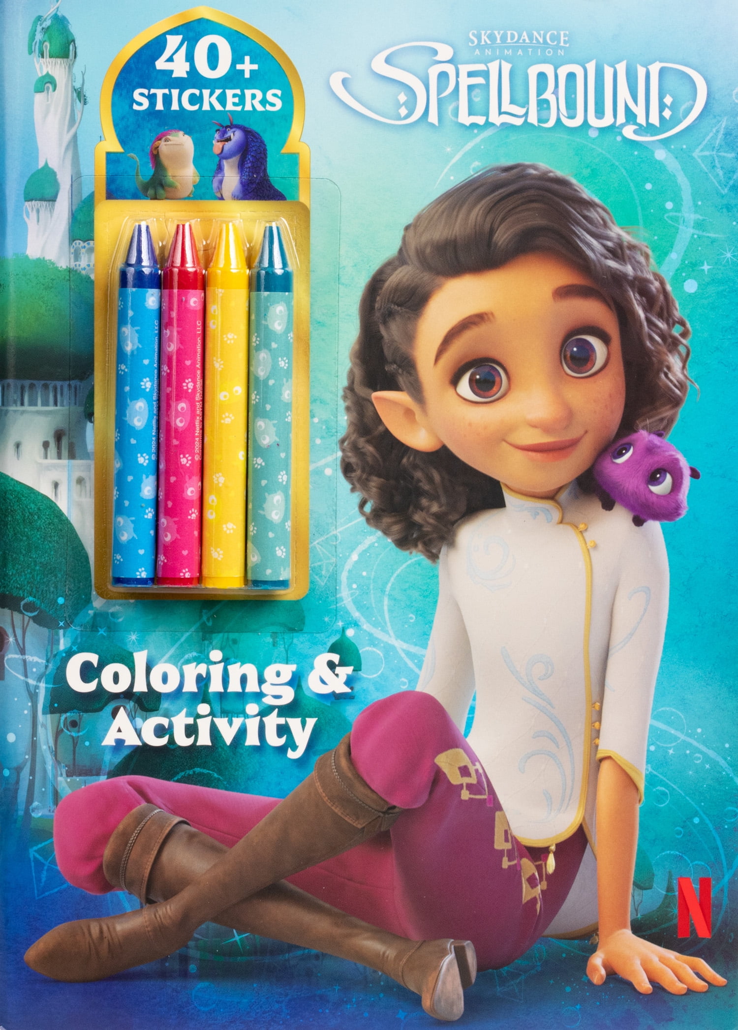 Courtney Acampora Spellbound Coloring and Activity, 48 pages