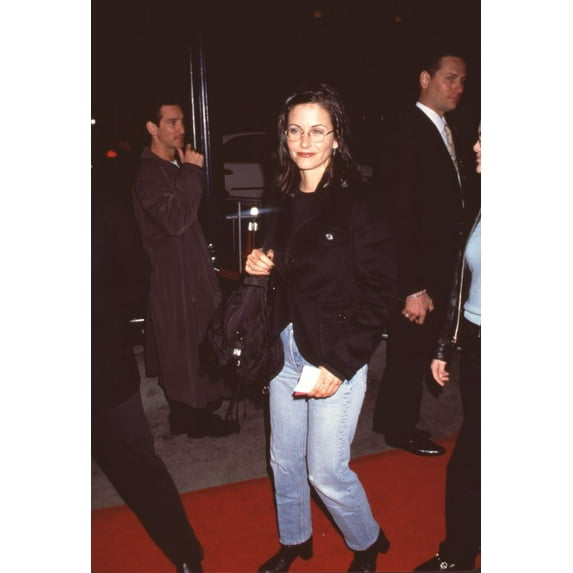 Courtney Cox In Jeans & Black Blazer With Glasses Photo Print (8 x 10) - Item # CPA1145