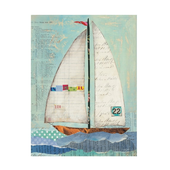 Courtney Prahl 'At The Regatta II' Canvas Art