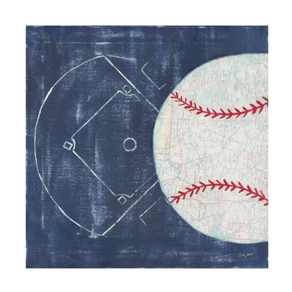Courtney Prahl 'On the Field III' Canvas Art