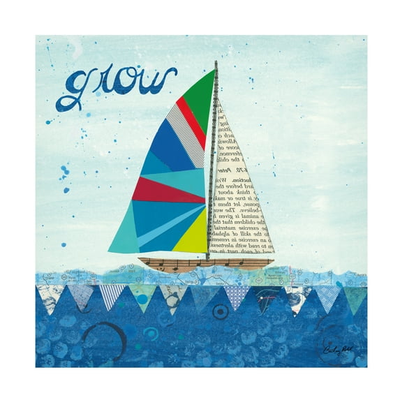 Courtney Prahl 'Rainbow Spinnakers III' Canvas Art