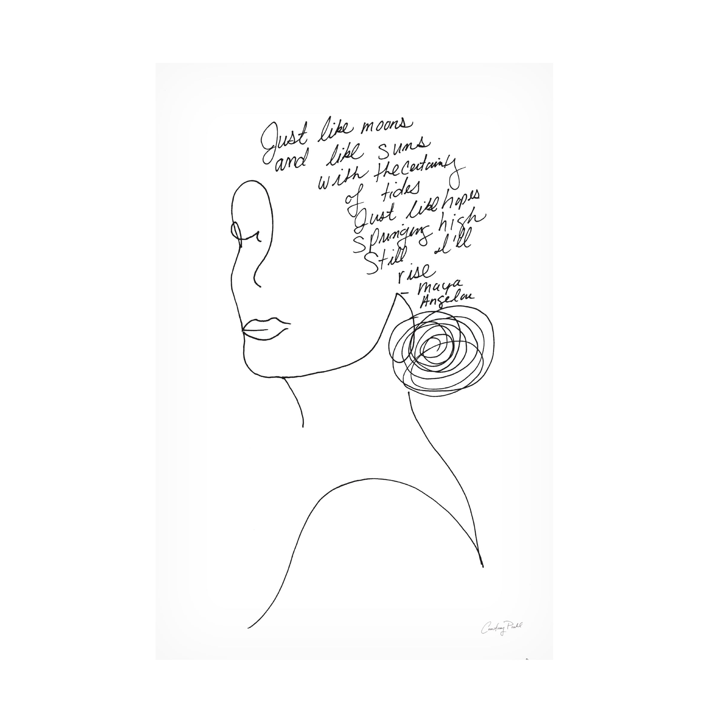 Courtney Prahl 'Still I Will Rise' Canvas Art