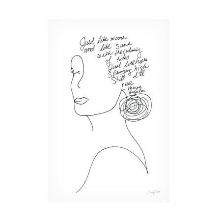 Courtney Prahl 'Still I Will Rise' Canvas Art