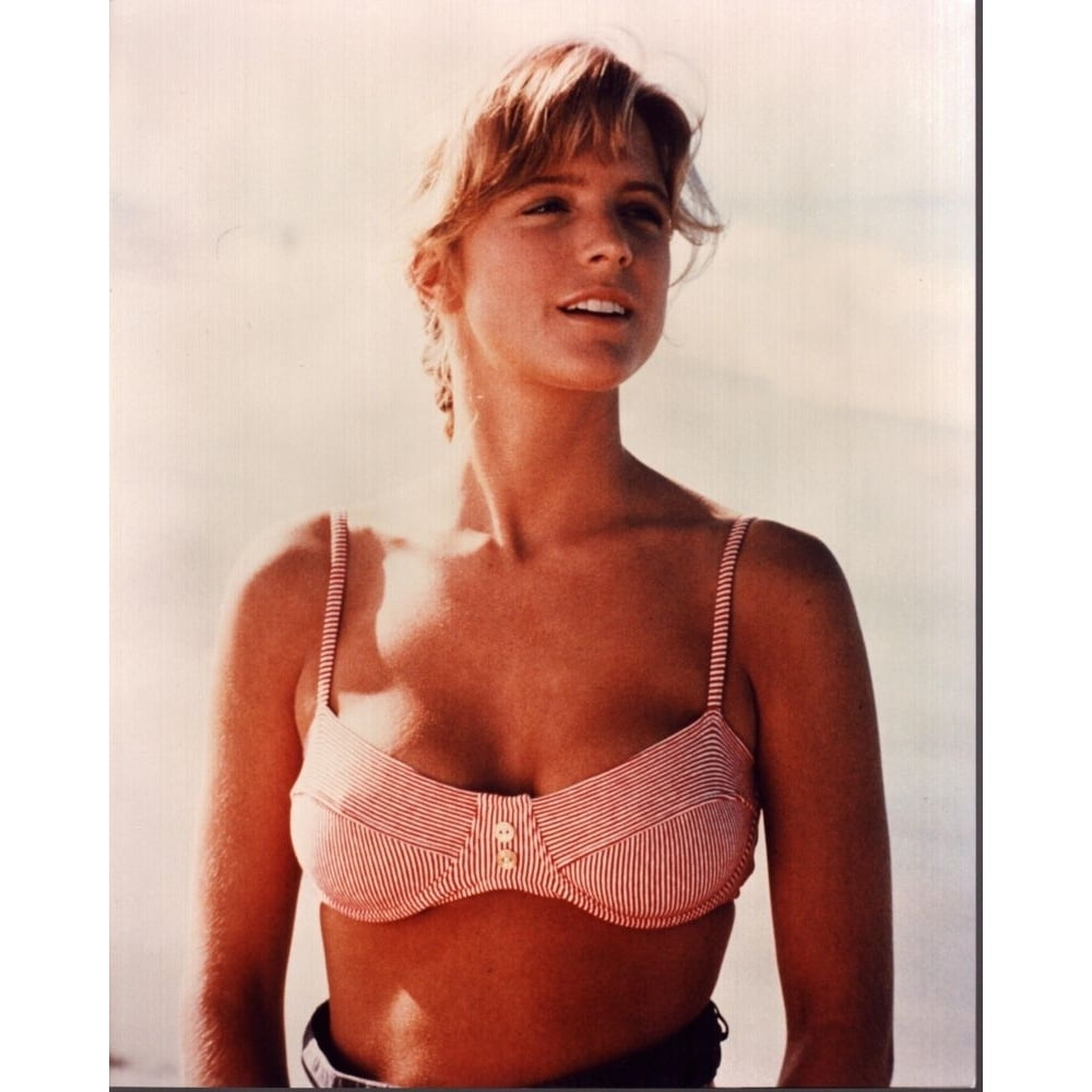 Courtney Thorne-Smith In Red And White Striped Bikini Photo Print (16 x 20)  - Item  MVM50117 - Walmart Business Supplies