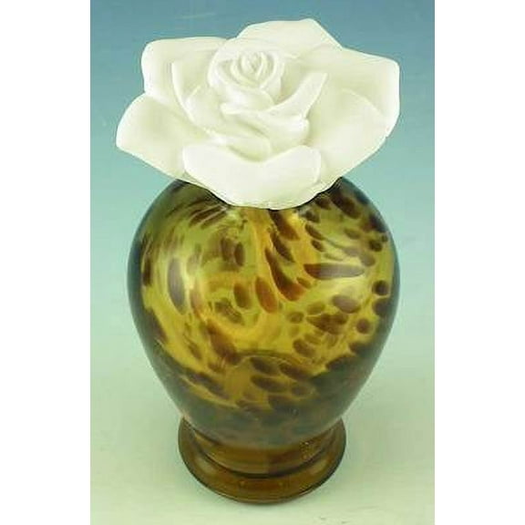 Courtneys Leopard Flameless Mini Ceramic Fragrance Diffuser Flameless Mini Ceramic Fragrance Diffuser