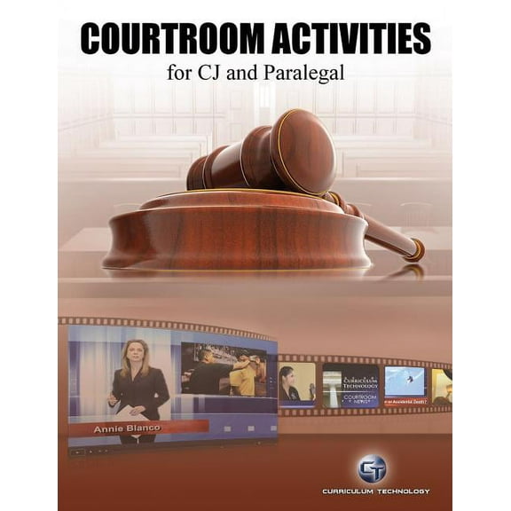 Courtroom Activities for Cj and Paralegal