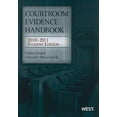 thumbnail image 1 of Pre-Owned Courtroom Evidence Handbook (Paperback) 0314264051 9780314264053, 1 of 1