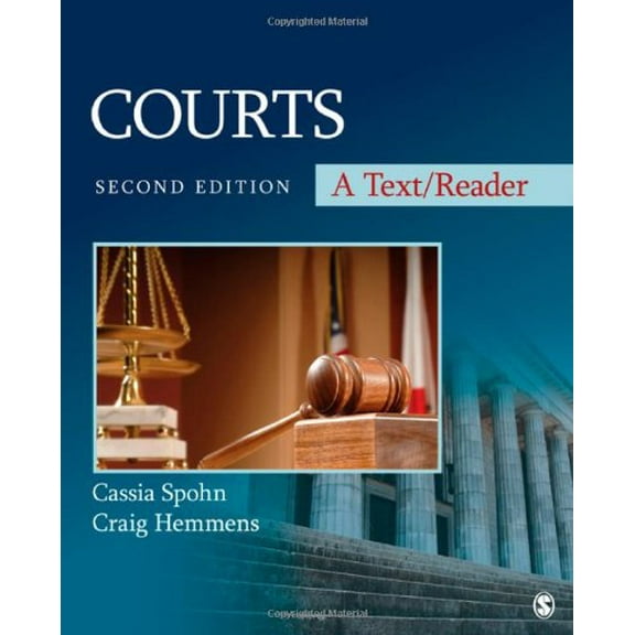Pre-Owned Courts: A Text/Reader (Paperback) by Cassia Spohn, Craig T Hemmens