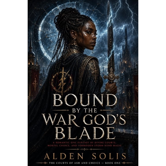The Courts of Ash and Choice Bound by the War God's Blade: A Romantic Epic Fantasy of Divine Courts, Mortal Choice, and Forbidden Storm-Bond Magic, Book 1, (Paperback)