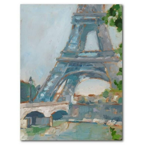 Courtside Market 16 x 20 in. Impressionist View of Paris II Gallery-Wrapped Canvas Wall Art