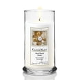 thumbnail image 1 of Courtside Market CAN-SB490-18S 18 oz Faucet Cold Status Candle Glass, Clear, 1 of 1