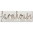 thumbnail image 1 of Courtside Market Farm house Gallery-Wrapped Canvas Wall Art, 12x36, 1 of 4