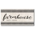 thumbnail image 1 of Courtside Market Farmhouse Happy House Gallery-Wrapped Canvas Wall Art, 12x24, 1 of 4