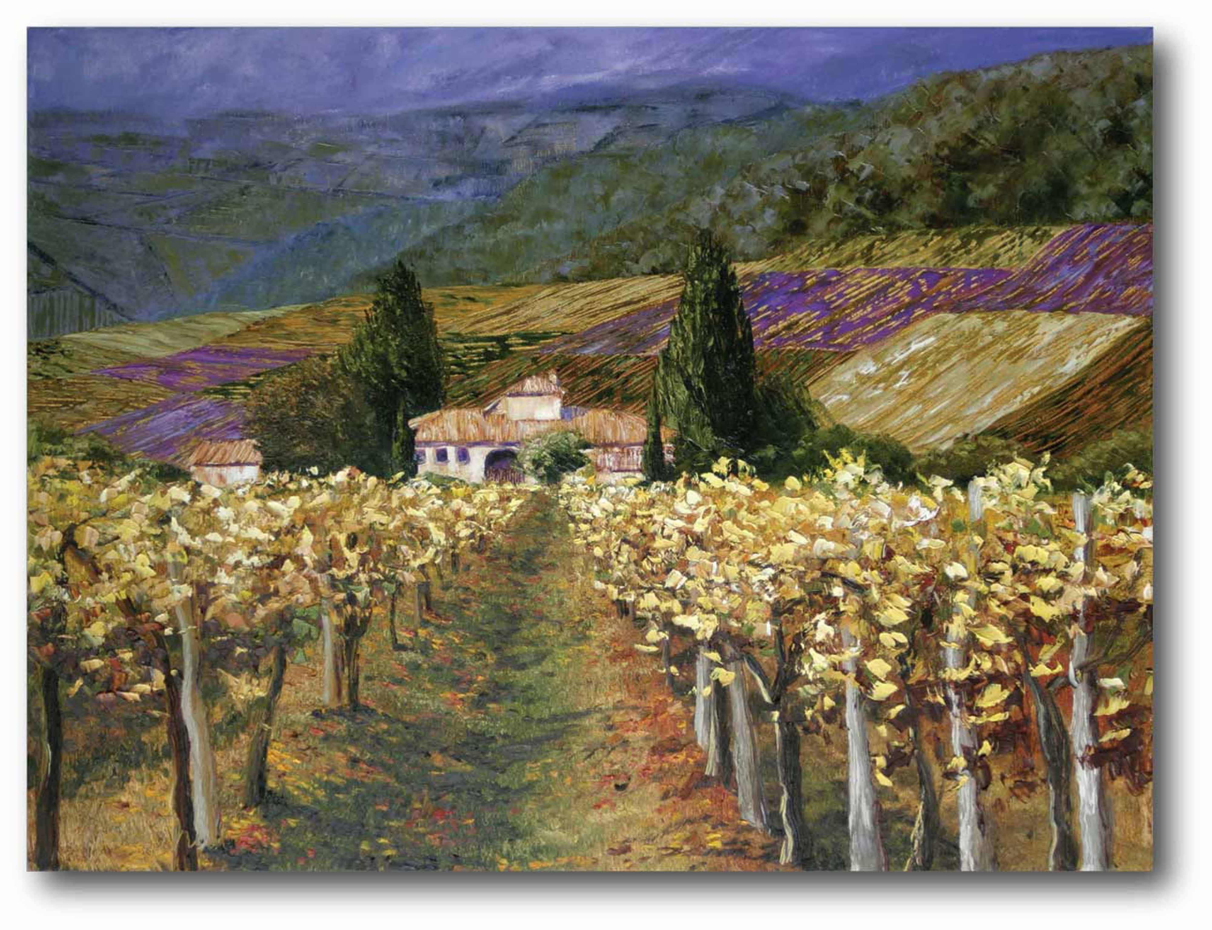 Courtside Market Fields-of-Grandeur II Gallery-Wrapped Canvas Wall Art, 16x20