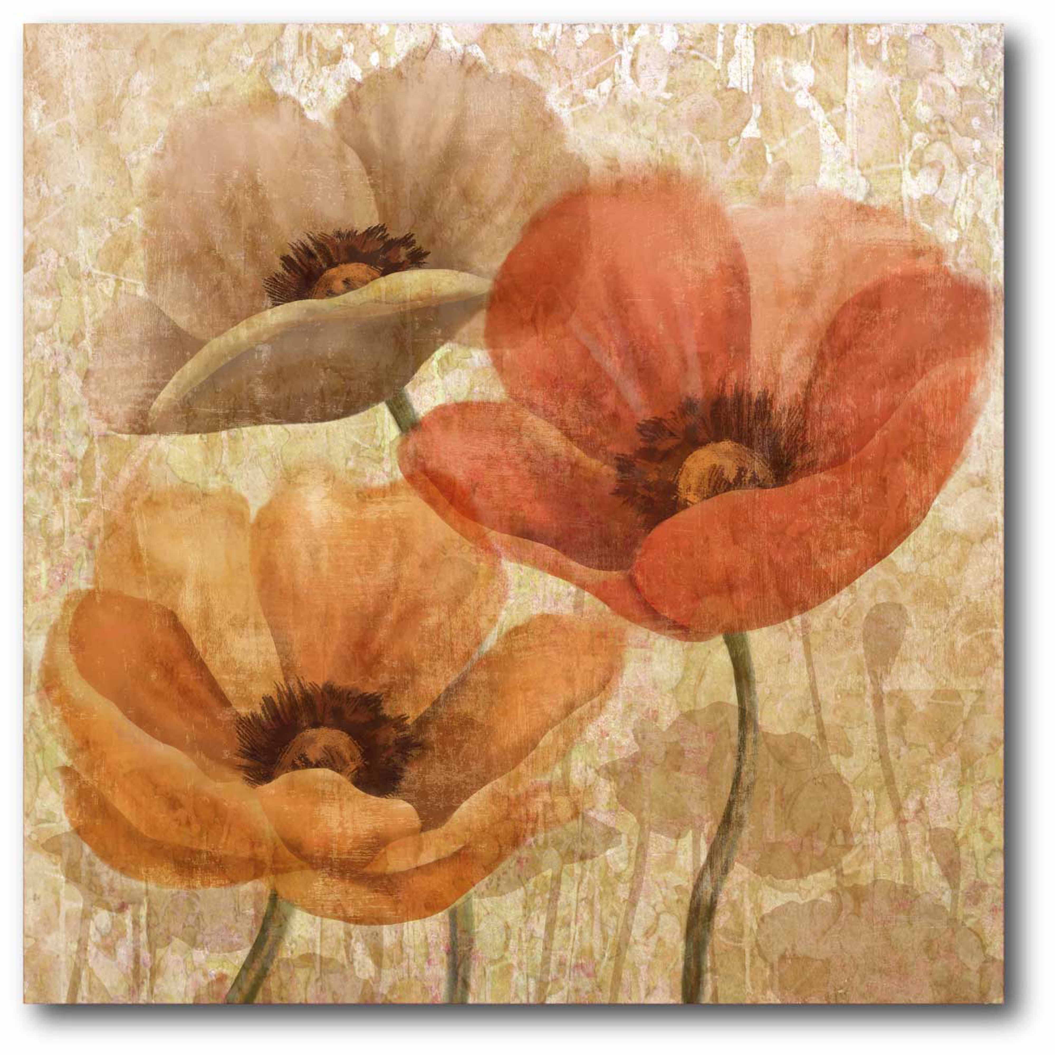 Courtside Market Flower Three II Gallery-Wrapped Canvas Wall Art, 16x16