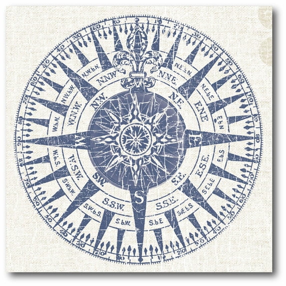Courtside Market Maritime I Gallery-Wrapped Canvas Wall Art, 16x16