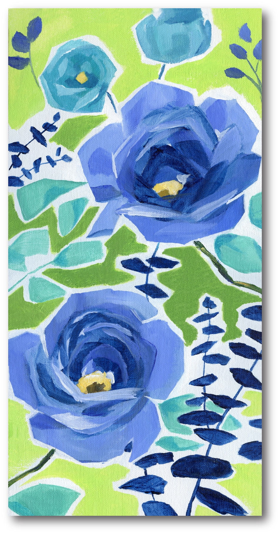 Courtside Market Modern Garden VII Gallery-Wrapped Canvas Wall Art, 12x24