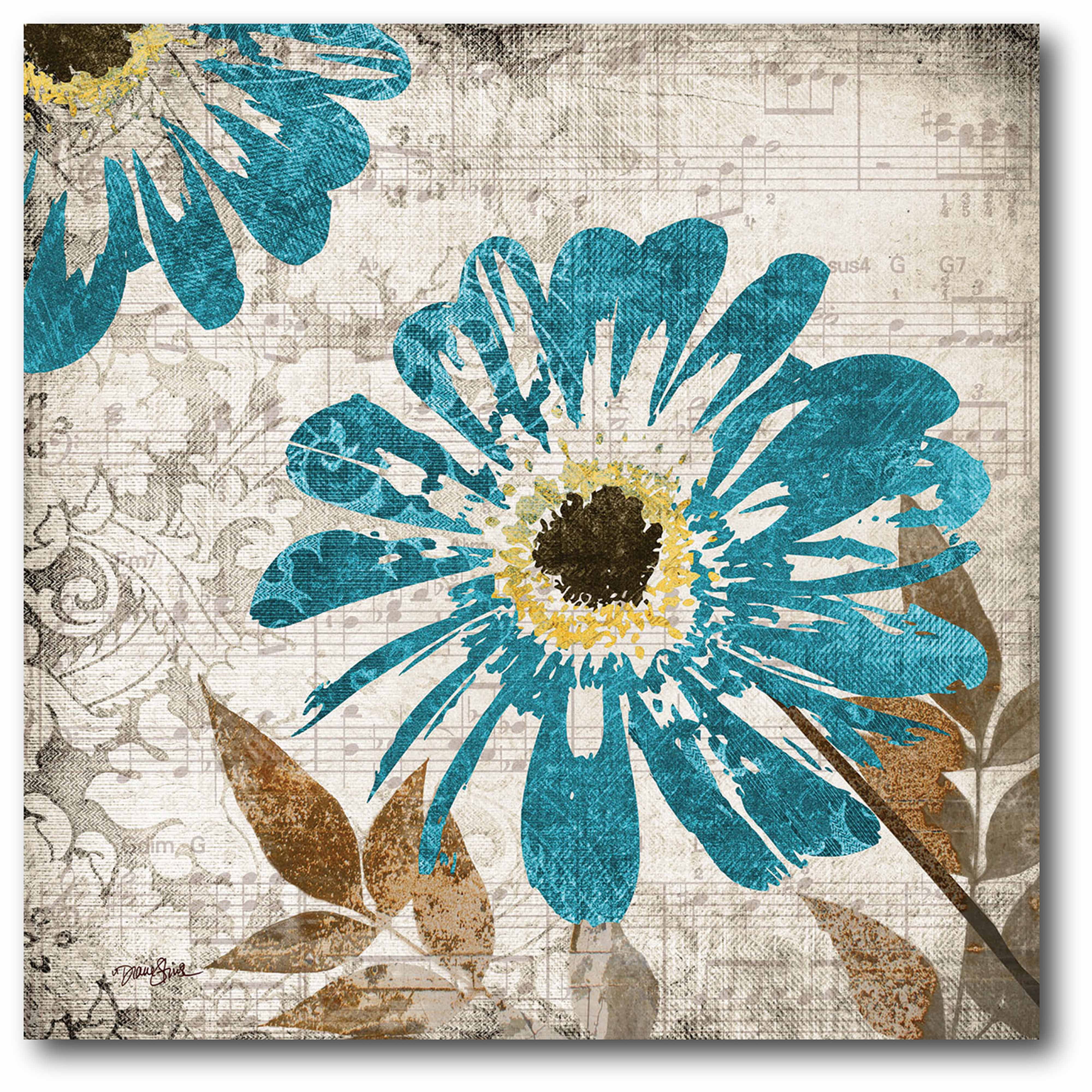 Courtside Market Poppy Flower I Gallery-Wrapped Canvas Wall Art, 16x16