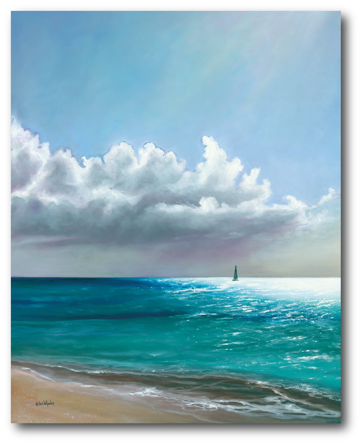 Courtside Market Sea & Sand Gallery-Wrapped Canvas Wall Art, 16x20