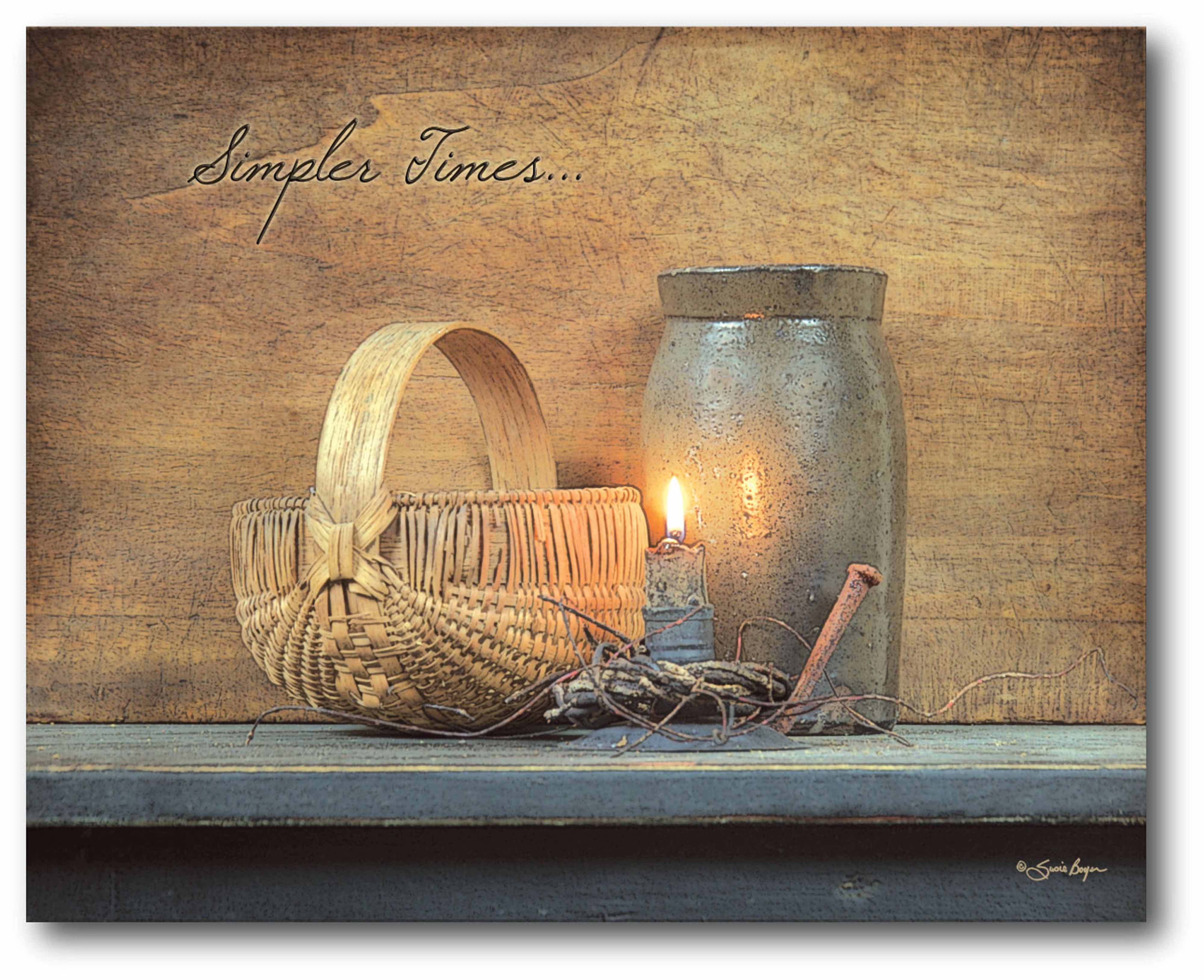 Courtside Market Simple Farm life Gallery-Wrapped Canvas Wall Art, 16x20
