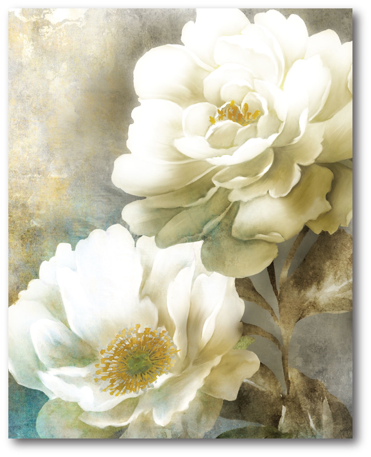 Soft Spring II 16"x20" Framed Canvas Wall Art