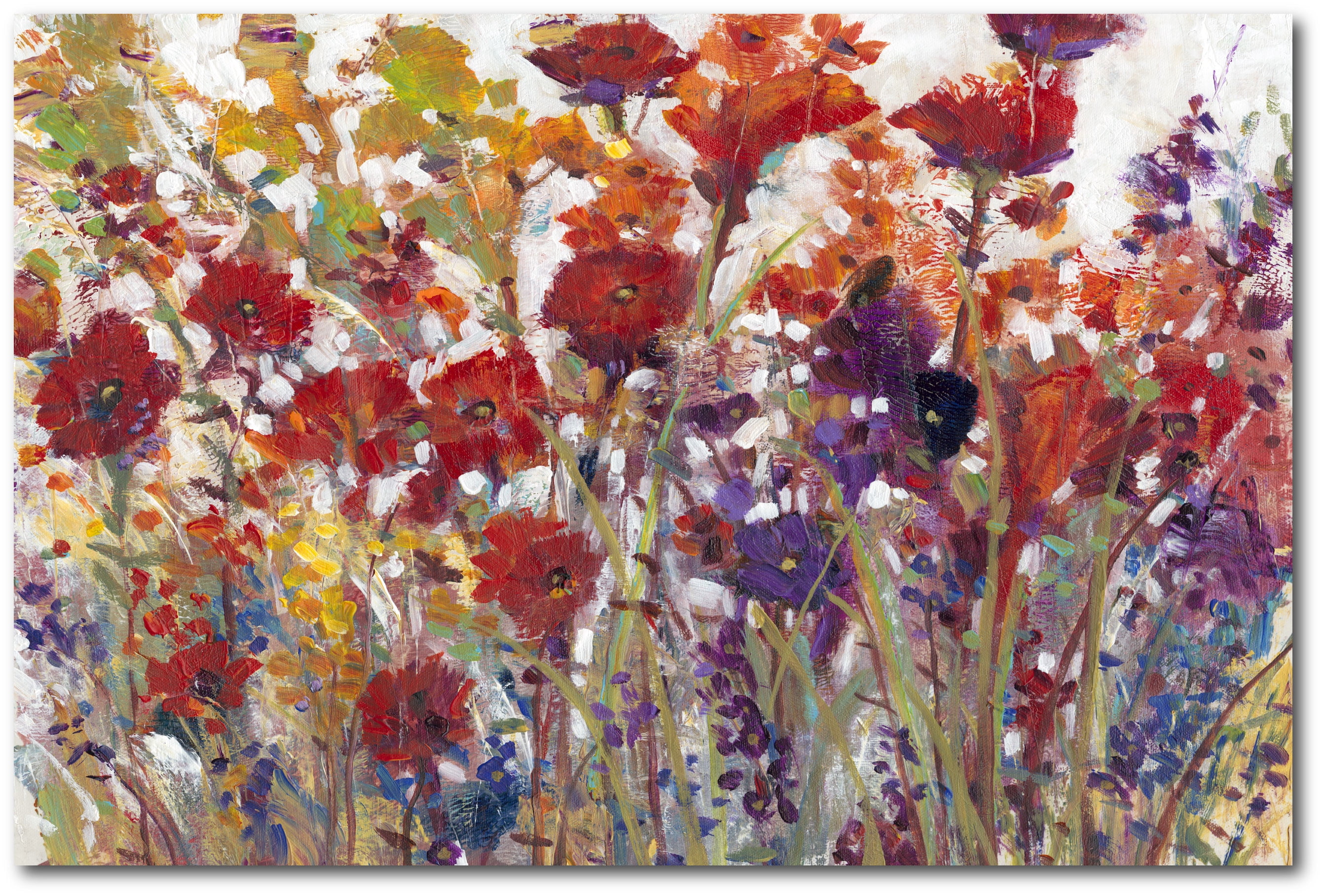Courtside Market Variety of Flowers I 18"x26" Gallery-Wrapped Canvas Wall Art