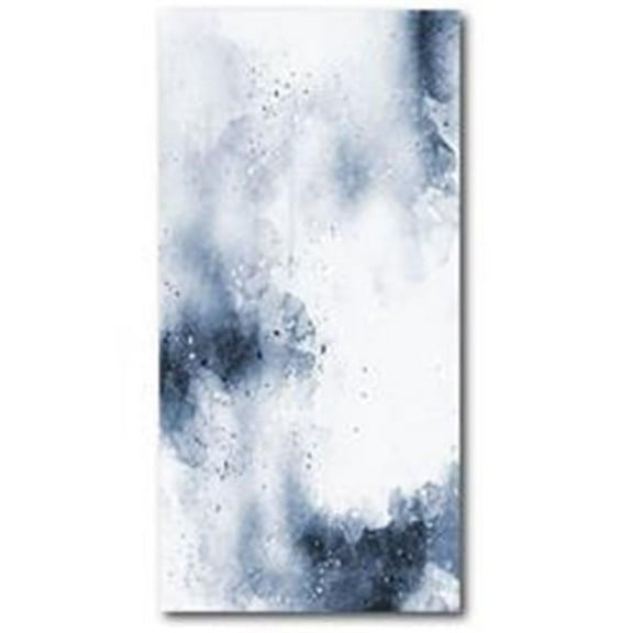 Courtside Market WEB-BN179-12x24 12 x 24 in. Midnight Blues 1 Gallery-Wrapped Canvas Wall Art