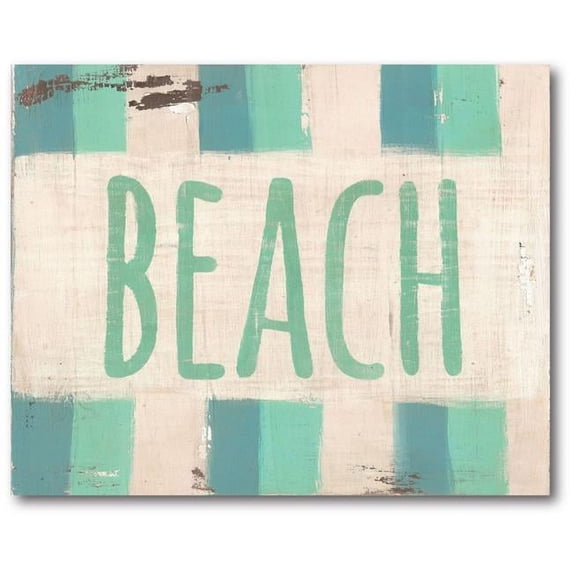 Courtside Market WEB-CT767-30x40 30 x 40 in. Beach Gallery-Wrapped Canvas Wall Art