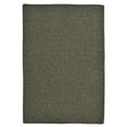thumbnail image 1 of Courtyard 8' Square Olive Area Rug - 65% Polypropylene / 35% Wool - Braided Construction, 1 of 1