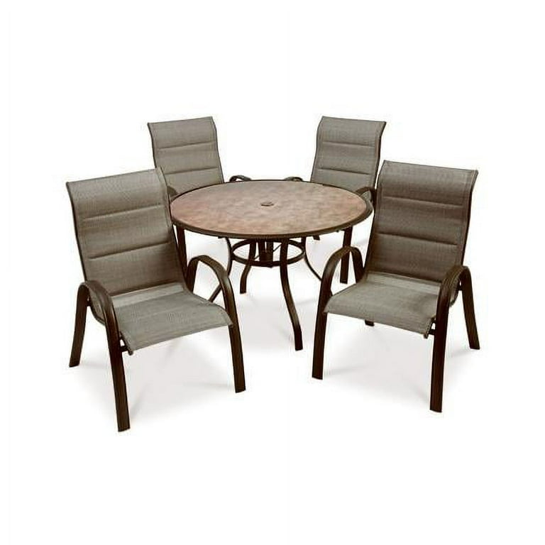 Oversize sling stacking chair discount