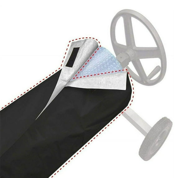 Courtyard Garden Outdoor Swimming Pool Wheel Cover Reel Cover Protective Cover
